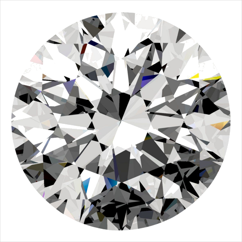 0.3 carat D-VVS2 Excellent cut Natūralus Round Deimantas (1)