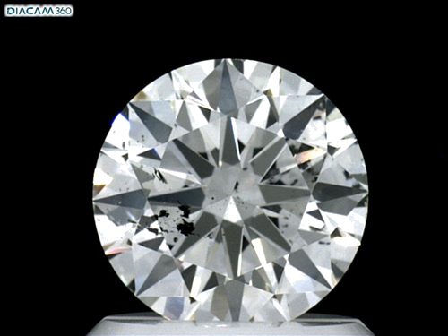 1.03 carat D-SI2 Excellent cut Natūralus Round Deimantas (1)