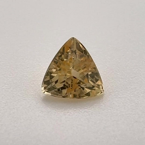 0.52 carat YELLOW Trilliant Topaz (1)