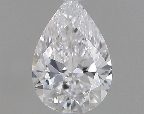 0.41 carat D-VVS1 Natūralus Pear Deimantas (1)