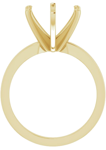 Sužadėtuvių Žiedas „Solitaire“ 14k yellow gold Oval 12mm x 10mm (2)