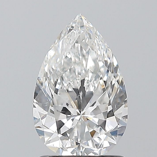 1.2 carat E-SI1 Natūralus Pear Deimantas (1)