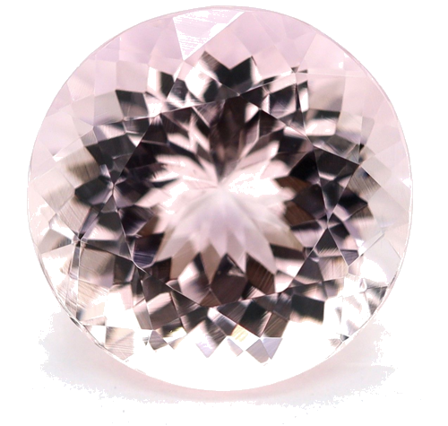 4.48 carat PINK Round Morganite (1)