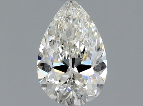 0.5 carat H-VS1 Natūralus Pear Deimantas (1)