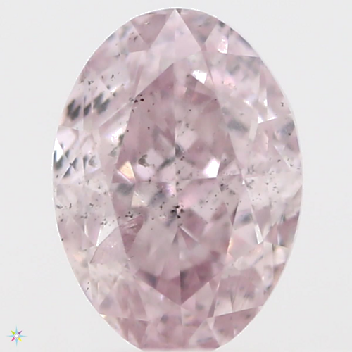 0.4 carat Fancy Purplish Pink-SI2 Natūralus Pear Deimantas (1)