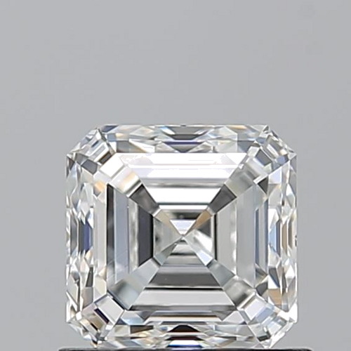 1.01 carat H-VS2 Natūralus Asscher Deimantas (1)