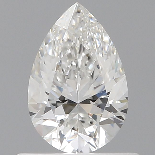 0.54 carat F-VVS1 Natūralus Pear Deimantas (1)
