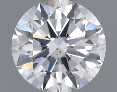 0.45 carat F-SI1 Excellent cut Natūralus Round Deimantas (1)