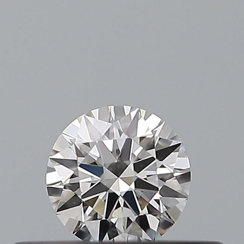 0.19 carat F-VVS1 Excellent cut Natūralus Round Deimantas (1)