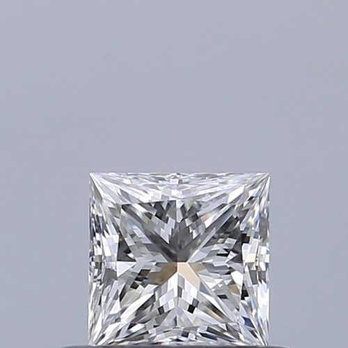 0.4 carat D-VVS1 Natūralus Princess Deimantas (1)