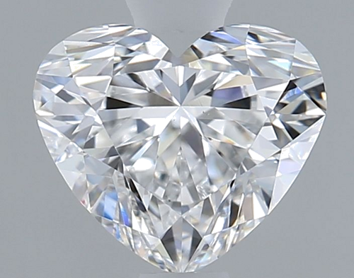 0.8 carat D-VS1 Natūralus Heart Deimantas (1)