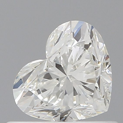 0.5 carat H-SI1 Natūralus Heart Deimantas (1)