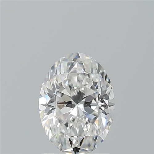 1.21 carat D-SI1 Natūralus Oval Deimantas (1)