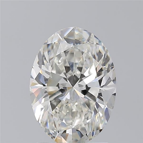 2.01 carat H-SI1 Natūralus Oval Deimantas (1)