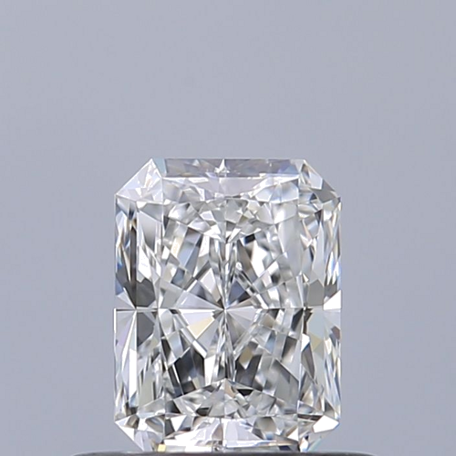 0.51 carat E-VVS1 Natūralus Radiant Deimantas (1)
