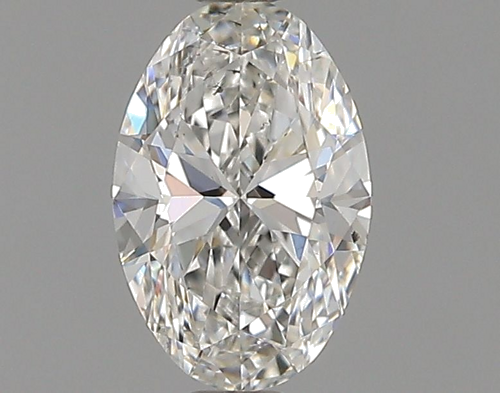 0.5 carat G-SI2 Natūralus Oval Deimantas (1)