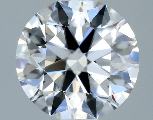 0.54 carat F-VVS2 Excellent cut Natūralus Round Deimantas (1)