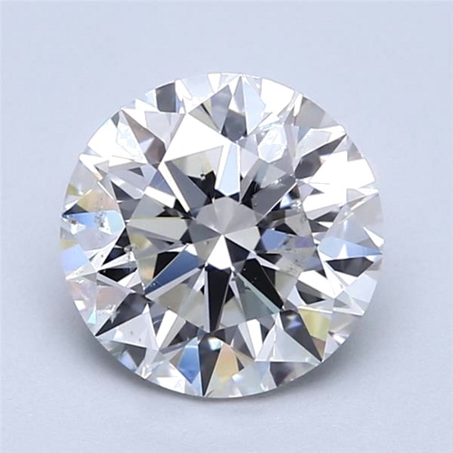 2.2 carat H-SI2 Excellent cut Natūralus Round Deimantas (1)