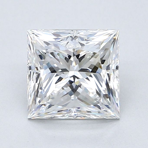 2.5 carat E-VS2 Natūralus Princess Deimantas (1)