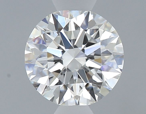 0.45 carat F-VVS1 Excellent cut Natūralus Round Deimantas (1)