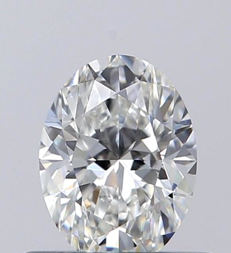 0.5 carat G-VVS1 Natūralus Oval Deimantas (1)