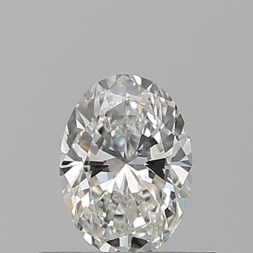 0.5 carat G-SI1 Natūralus Oval Deimantas (1)