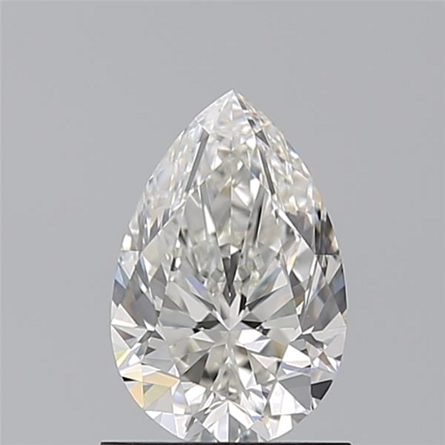 1.01 carat H-VVS2 Natūralus Pear Deimantas (1)