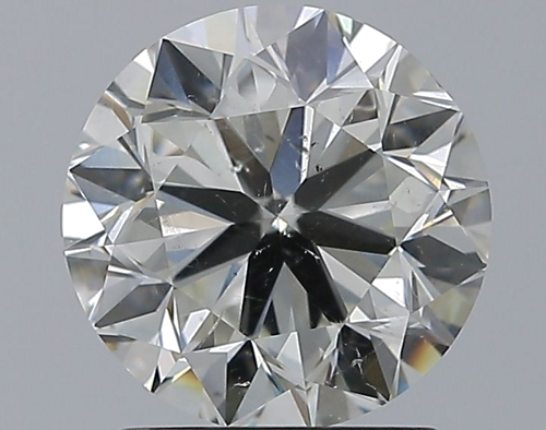 2.0 carat J-SI2 Very Good cut Natūralus Round Deimantas (1)