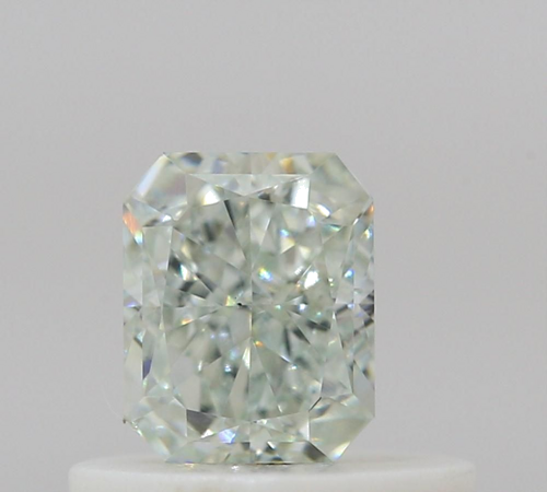0.47 carat Fancy Light Green-VS2 Natūralus Radiant Deimantas (1)