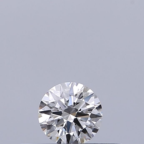 0.18 carat D-VVS2 Excellent cut Natūralus Round Deimantas (1)