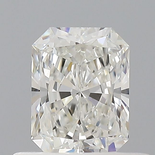0.55 carat G-VVS1 Natūralus Radiant Deimantas (1)