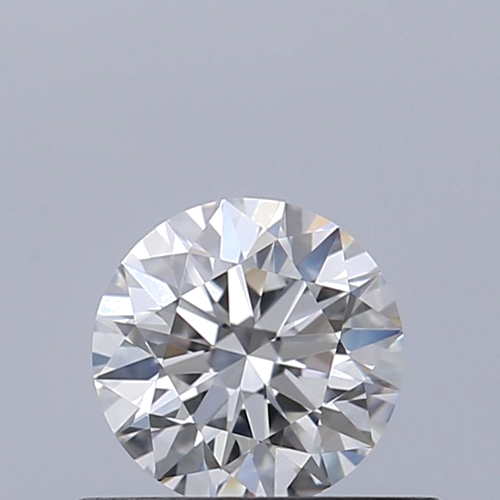 0.44 carat F-VVS1 Excellent cut Natūralus Round Deimantas (1)