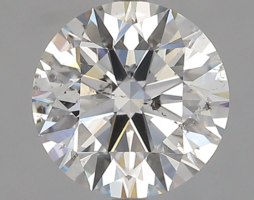 2.02 carat G-SI2 Excellent cut Natūralus Round Deimantas (1)
