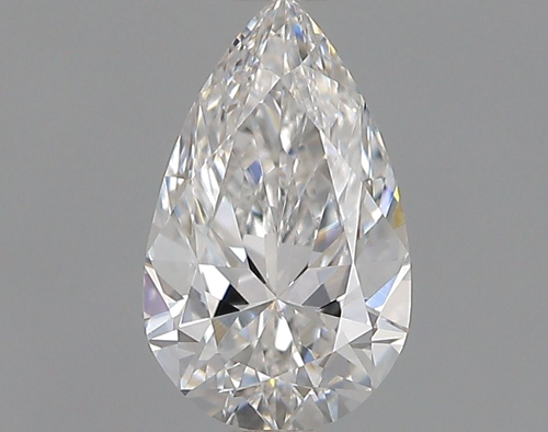 0.4 carat D-VVS2 Natūralus Pear Deimantas (1)