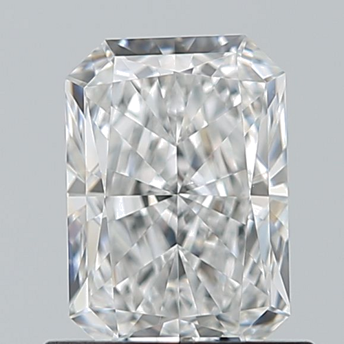 0.7 carat E-VS1 Natūralus Radiant Deimantas (1)