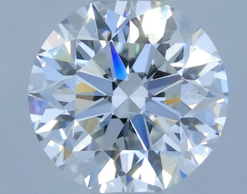 0.5 carat F-VVS2 Excellent cut Natūralus Round Deimantas (1)