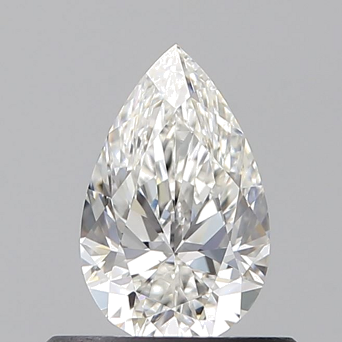 0.51 carat G-VVS1 Natūralus Pear Deimantas (1)