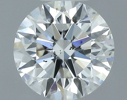 0.53 carat I-SI1 Excellent cut Natūralus Round Deimantas (1)