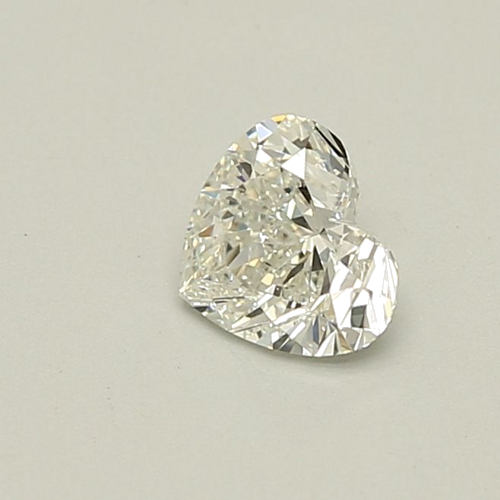 0.55 carat H-IF Natūralus Heart Deimantas (1)