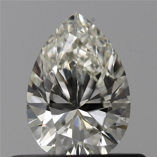 0.45 carat K-SI1 Natūralus Pear Deimantas (1)