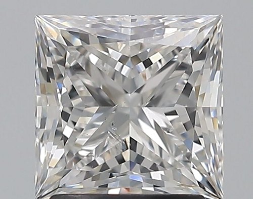 1.81 carat E-SI2 Natūralus Princess Deimantas (1)