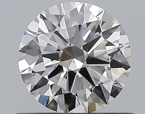 0.59 carat F-VS2 Excellent cut Natūralus Round Deimantas (1)