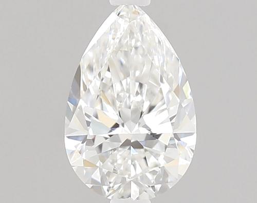 0.5 carat E-VVS1 Natūralus Pear Deimantas (1)
