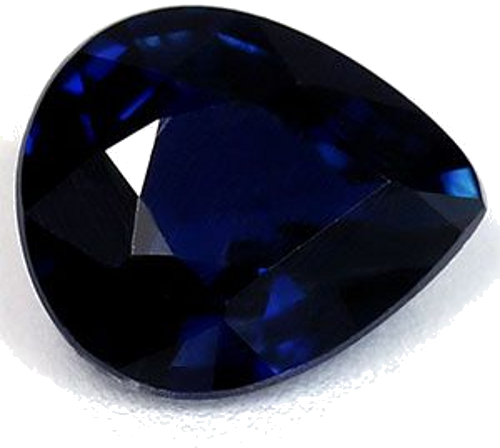 0.63 carat BLUE Pear Safyras (1)