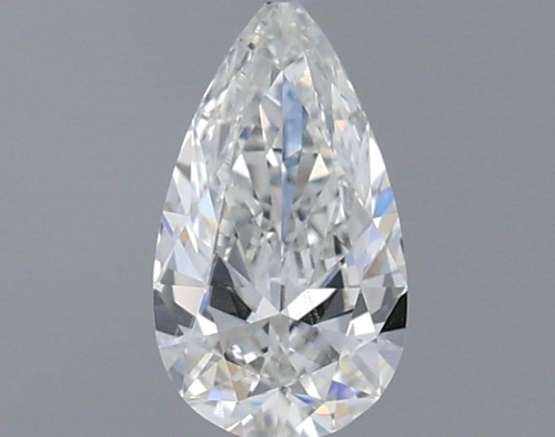 0.37 carat H-SI1 Natūralus Pear Deimantas (1)