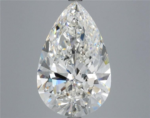 7.83 carat I-VS2 Natūralus Pear Deimantas (1)