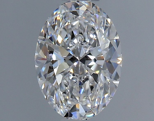 0.58 carat D-VVS2 Natūralus Oval Deimantas (1)