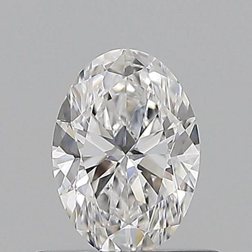 0.61 carat E-VVS2 Natūralus Oval Deimantas (1)