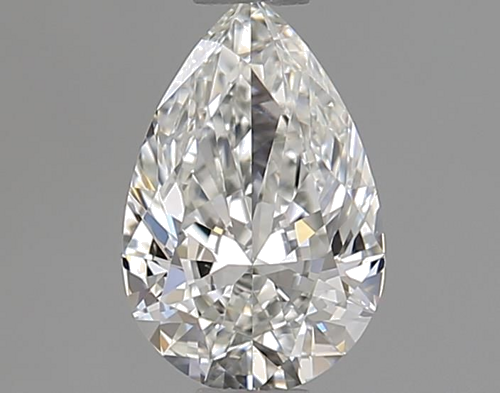 0.56 carat G-VS2 Natūralus Pear Deimantas (1)