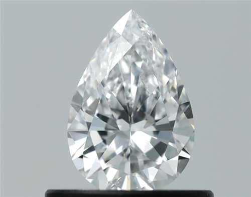 0.44 carat D-IF Natūralus Pear Deimantas (1)